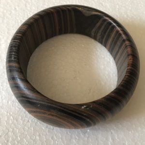 Wood bangle